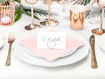 Picture of PLACE CARD HOLDER HEART ROSE GOLD 2.5CM